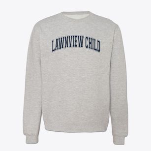 Lawnview Child & Family Center Varsity Arch Crewneck Sweatshirt