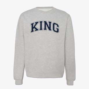 Martin Luther King Elementary School Varsity Arch Crewneck Sweatshirt