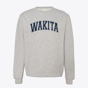 Wakita Public School Varsity Arch Crewneck Sweatshirt