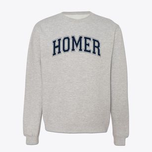Homer Elementary School Varsity Arch Crewneck Sweatshirt