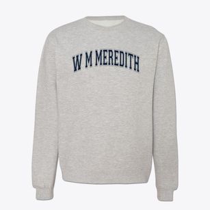 W M Meredith Elementary School Varsity Arch Crewneck Sweatshirt