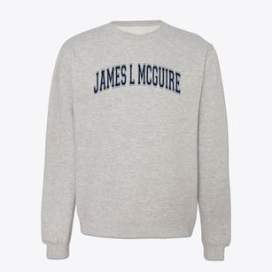 James L Mcguire School Varsity Arch Crewneck Sweatshirt