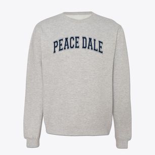 Peace Dale Elementary School Varsity Arch Crewneck Sweatshirt