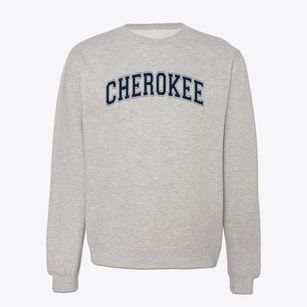 Cherokee Middle School Varsity Arch Crewneck Sweatshirt