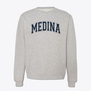 Medina Elementary School Varsity Arch Crewneck Sweatshirt