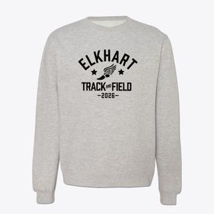 Elkhart High School Track and Field Crewneck Sweatshirt