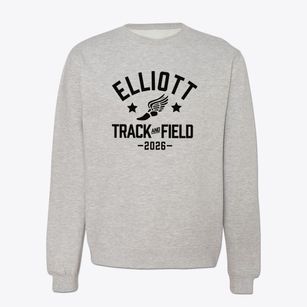 Elliott Elementary School Track and Field Crewneck Sweatshirt