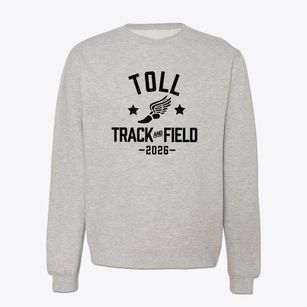 Toll Middle School Track and Field Crewneck Sweatshirt
