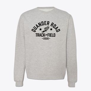 Quander Road School Track and Field Crewneck Sweatshirt