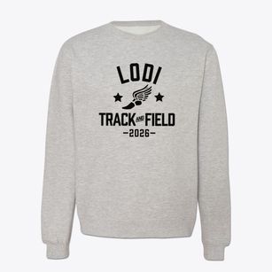 Lodi Area Middle School Track and Field Crewneck Sweatshirt