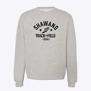 Shawano Community High School Track and Field Crewneck Sweatshirt