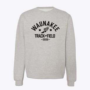 Waunakee Middle School Track and Field Crewneck Sweatshirt