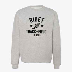 Ribet Academy Track and Field Crewneck Sweatshirt
