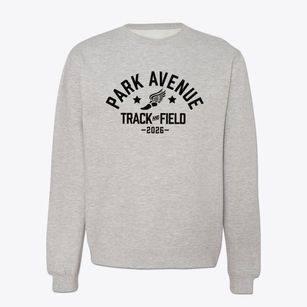 Park Avenue Elementary School Track and Field Crewneck Sweatshirt