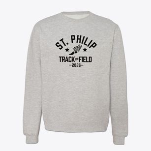 Saint Philip School Track and Field Crewneck Sweatshirt
