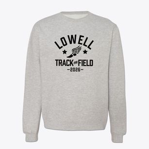 Lowell High School Track and Field Crewneck Sweatshirt