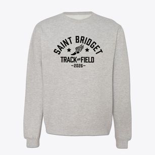 Saint Bridget Track and Field Crewneck Sweatshirt