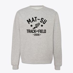 Mat-su Day School Track and Field Crewneck Sweatshirt