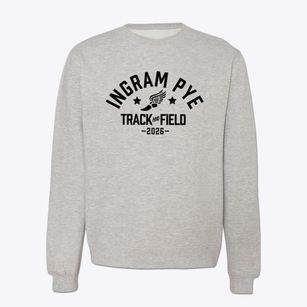 Ingram Pye Elementary School Track and Field Crewneck Sweatshirt