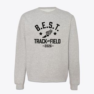 B.e.s.t. Academy Track and Field Crewneck Sweatshirt