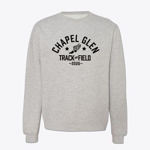 Chapel Glen Elementary School Track and Field Crewneck Sweatshirt