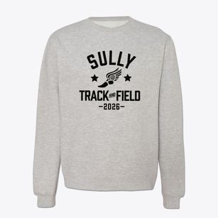Sully Christian School Track and Field Crewneck Sweatshirt