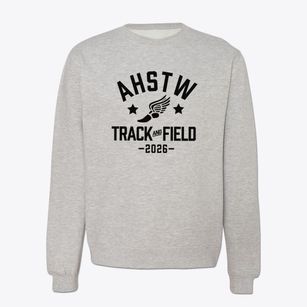 Ahstw Community High School Track and Field Crewneck Sweatshirt