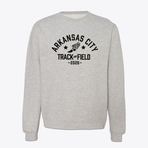 Arkansas City Middle School Track and Field Crewneck Sweatshirt