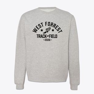 West Forrest Intermediate School Track and Field Crewneck Sweatshirt