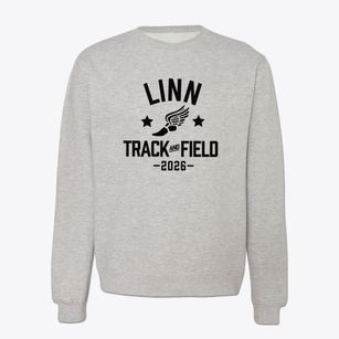 Linn Elementary School Track and Field Crewneck Sweatshirt