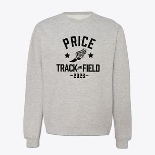 Price Accelerated School Track and Field Crewneck Sweatshirt