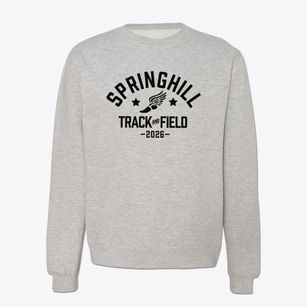 Springhill Junior High School Track and Field Crewneck Sweatshirt