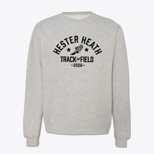 Hester Heath Primary School Track and Field Crewneck Sweatshirt