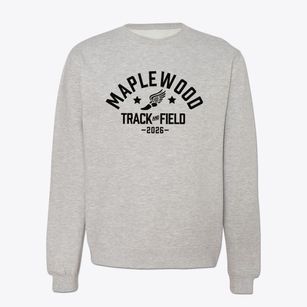 Maplewood Elementary Middle School Track and Field Crewneck Sweatshirt