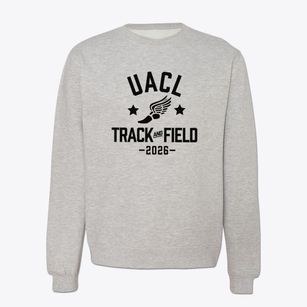 University Academy Of Central Louisiana Track and Field Crewneck Sweatshirt