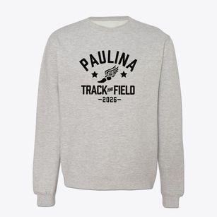 Paulina Elementary School Track and Field Crewneck Sweatshirt