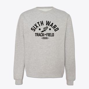 Sixth Ward Junior High School Track and Field Crewneck Sweatshirt