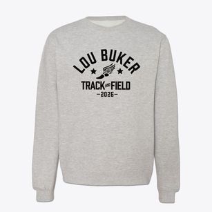 Lou Buker Junior High School Track and Field Crewneck Sweatshirt