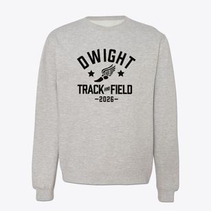 Dwight Elementary School Track and Field Crewneck Sweatshirt