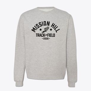 Mission Hill School Track and Field Crewneck Sweatshirt
