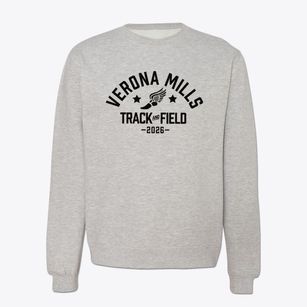 Verona Mills School Track and Field Crewneck Sweatshirt
