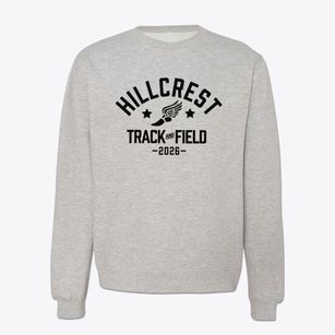 Hillcrest Academy Track and Field Crewneck Sweatshirt
