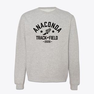 Anaconda High School Track and Field Crewneck Sweatshirt