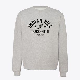 Indian Hill Academy Track and Field Crewneck Sweatshirt
