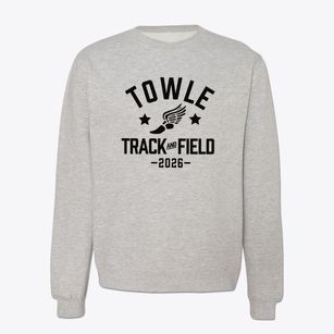 Towle Elementary School Track and Field Crewneck Sweatshirt