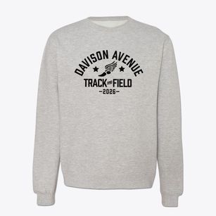 Davison Avenue Elementary School Track and Field Crewneck Sweatshirt