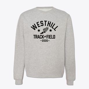Westhill High School Track and Field Crewneck Sweatshirt