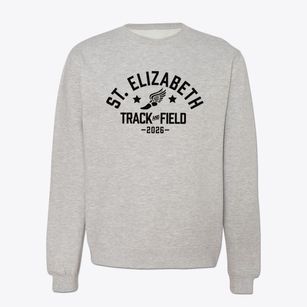 Saint Elizabeth School Track and Field Crewneck Sweatshirt