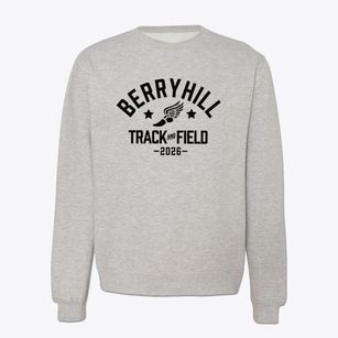 Berryhill Elementary School Track and Field Crewneck Sweatshirt