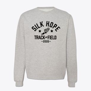 Silk Hope Elementary School Track and Field Crewneck Sweatshirt